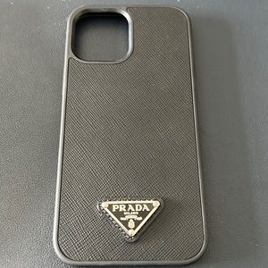 Prada Leather iPhone 12 Pro Max case